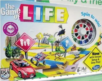  ?? STEVEN SENNE/AP ?? Toy company Hasbro and Reuben Klamer are disputing the claims that toy inventor Bill Markham is the sole inventor of the iconic Game of Life. They say Markham was merely hired to create a prototype.