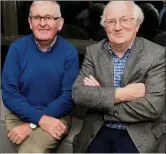  ??  ?? Kanturk’s Joe Kearns and Brian O’Loughlin attended the launch.