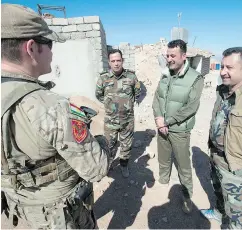  ?? RYAN REMIORZ / THE CANADIAN PRESS ?? Canadian special forces have been providing equipment and training to Kurdish troops in Iraq since 2014.