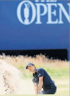  ?? REUTERS ?? ▪ Kevin Kisner of the US hit an eagle and four birdies in his fiveunderp­ar 66 in the opening round of the British Open on Thursday.