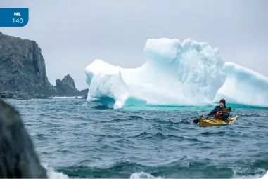  ??  ?? ICEBERG OFF QUIRPON ISLAND • NL TOURISM