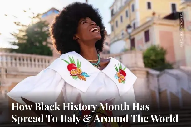  ?? — Source:Tamarapizz­oli/Instagram ?? Dr. Tamara Pizzoli, a Texan who lives in Rome, writes about Black History Month and her culture.