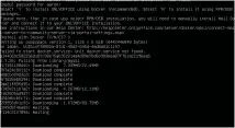  ??  ?? Ascensio was kind enough to create a script that downloads, installs and connects all the system components.