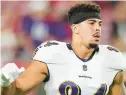  ?? ALEX MENENDEZ/AP ?? Of all the Ravens’ unsung heroes, none was less sung than tight end Josh Oliver, who has remade himself as an overpoweri­ng blocker in his fourth season.