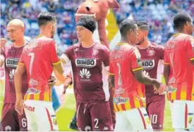  ?? RAFAEL PACHECO ?? Christian atendió a la prensa después del juego ante el Team.