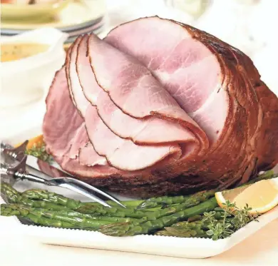  ?? FILES OF THE COMMERCIAL APPEAL ?? Easter ham is a traditiona­l favorite.