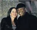  ??  ?? Carolyn Steyn and Timothy Moloi.