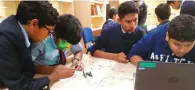  ??  ?? Mayoor Private School has incorporat­ed Maker Learning into its curriculum and educationa­l offerings.