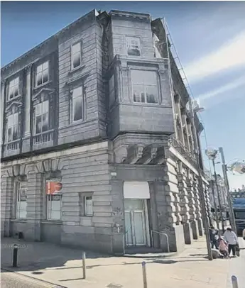  ??  ?? The former HSBC bank building in Fawcett Street, Sunderland