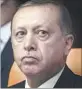  ?? Ali Unal Associated Press ?? PRESIDENT Recep Tayyip Erdogan has fired droves of civil servants.