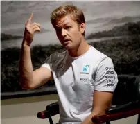  ?? AP ?? Nico Rosberg has jumped back into the overall lead, opening up an eight-point advantage at the top. —