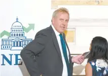  ??  ?? El embajador británico en Estados Unidos, Kim Darroch, en un evento en octubre de 2017, en Washington.