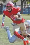  ?? STAFF FILE PHOTO BY CHRIS CHRISTO ?? ROLLING TIDE AGAIN: BC has wooed another stellar athlete from Everett in cornerback Jason Maitre.