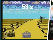  ??  ?? » [MSX] The MSX version of Wec Le Mans is based on the Spectrum conversion.