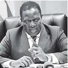  ??  ?? President Mnangagwa