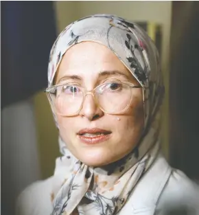  ?? BLAIR GABLE / REUTERS ?? Prime Minister Justin Trudeau told reporters he did not ask Canada's new antiIslamo­phobia representa­tive Amira Elghawaby to apologize for her past comments.