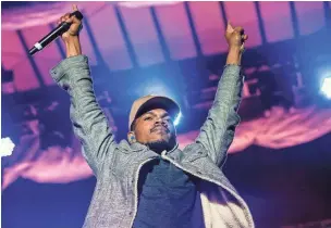  ?? BEN WICK ?? Chance the Rapper’s show was a highlight of Eaux Claires. See photos, video at jsonline.com/tap.