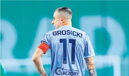  ?? ?? Kamil Grosicki do swojego dorobku dołożył w Radomiu gola i asystę.