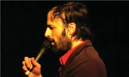  ?? Photograph: MediaPunch/Rex/Shuttersto­ck ?? David Berman performing with Silver Jews in 2006.