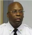  ??  ?? Andre Anderson was introduced Thursday as the new police chief in Ferguson, Mo.