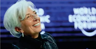  ??  ?? La numero uno del Fondo monetario internazio­nale, la francese Christine Lagarde, 60 anni