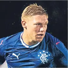  ??  ?? Rangers hitman Martyn Waghorn.