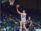  ?? JOE CRAVEN / WRIGHT STATE ATHLETICS ?? Wright State’s A.J. Braun scored 16 points and grabbed 10 rebounds in Wednesday night’s loss to Purdue Fort Wayne at the Nutter Center.