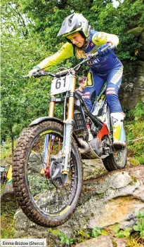  ?? ?? Emma Bristow (Sherco)