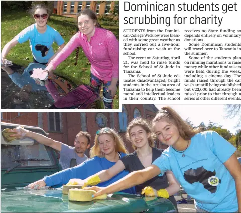  ??  ?? ABOVE: John O’Brien, Rachel Millea, Sophie Swinand and Hannah Whelan. TOP: Kate Kearney and Caoimhe O’Neill.