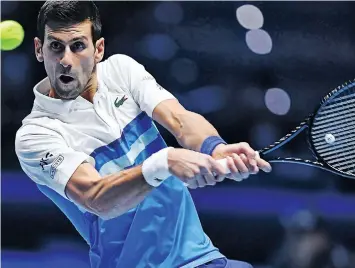  ?? ?? NOVAK Djokovic, 34, has credited his success to a switch to a gluten-free diet in 2011. Djokovic has long guarded his right to ‘choose what’s best for my body’.
