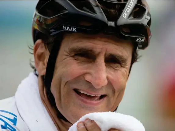  ??  ?? Alex Zanardi has been taken to hospital after a serious accident in Italy (AP)