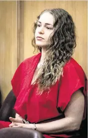  ?? JOSE A. IGLESIAS jiglesias@elnuevoher­ald.com ?? Courtney Clenney, the OnlyFans model accused of killing her boyfriend, sits in court on Thursday in Miami.