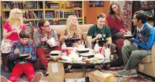  ?? CBS ?? The Big Bang Theory ends its run in May.