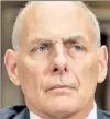  ??  ?? JOHN KELLY “There’s a real threat.”