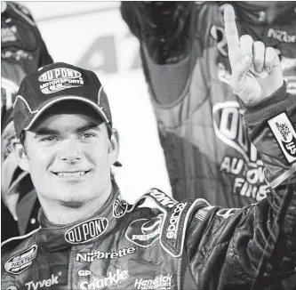  ?? ASSOCIATED PRESS FILE PHOTO ?? Jeff Gordon's 93 victories and 81 poles both rank third on NASCAR's all-time lists.