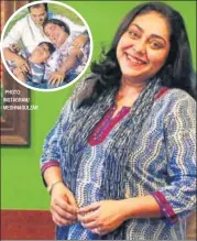  ?? PHOTO: INSTAGRAM/ MEGHNAGULZ­AR PHOTO: KALPAK PATHAK /HT ?? Meghna Gulzar is the director of Raazi; Inset: Meghna with husband Govind Sandhu and son Samay