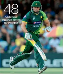 ?? AFP file ?? Nasir Jamshed has been suspended by the PCB. —