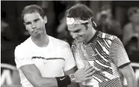  ?? AP ?? Nadal y Federer se disputaria­n el puesto número uno.