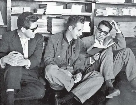  ??  ?? José Emilio Pacheco, Sergio Pitol y Carlos Monsiváis