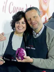  ??  ?? La L’ex coppia sindaco
Flavio Tosi con la compagna
Patrizia Bisinella a «Cuori di
Radicchio» nel 2017