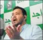  ?? PARWAZ KHAN /HT PHOTO ?? RJD leader Tejashwi Yadav said the party will meet governor Satyapal Malik on Friday to stake claim to form the government in Bihar.