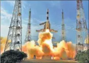  ??  ?? The SD SAT satellite will be launched from the Satish Dhawan Space Centre in Sriharikot­a, Andhra Pradesh.