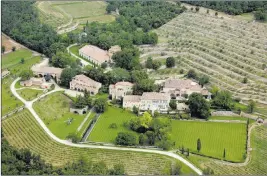  ?? Lionel Cironneau ?? The Associated Press file The Miraval property of actors Brad Pitt and Angelina Jolie in Correns, near Brignoles, southern France in May 2008.