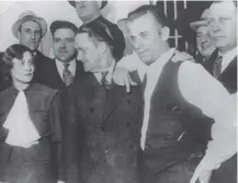  ??  ?? 0 Gangster John Dillinger – Public Enemy Number One – was shot dead by police on this day in 1934