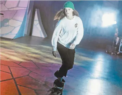  ??  ?? Aimee Massie in SKATE.