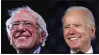  ??  ?? With the field of Democratic candidates narrowed, the race between Sen. Bernie Sanders, left, and former Vice President Joe Biden is a battle for the soul of the party.