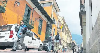  ?? ABEL CÁRDENAS / ADN ?? Bogotá recibió una mayor cantidad de extranjero­s no residentes que Cartagena, Medellín y Cali.