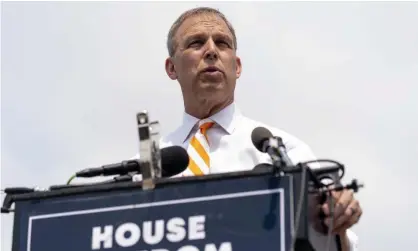  ?? Photograph: Andrew Harnik/AP ?? Scott Perry on Capitol Hill in July.