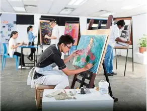  ??  ?? Fdbe students will get the opportunit­y to utilise state-of-the-art learning facilities such as the drawing studio.