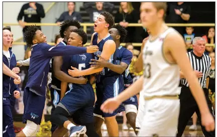  ?? File Photo ?? Tylor Perry (middle) returns for his junior season with the Wildcats after leading the team in scoring, rebounding, assists and steals in 2016-17.